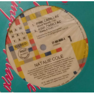 Natalie Cole - Pink Cadillac 1988 Philippines 12" Single Vinyl LP NEW Sealed ***READY TO SHIP from Hong Kong***